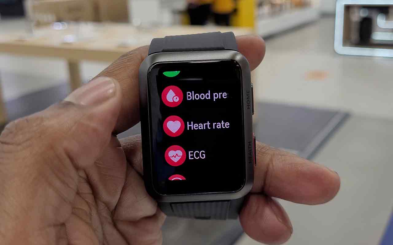 huawei watch d blood pressure app