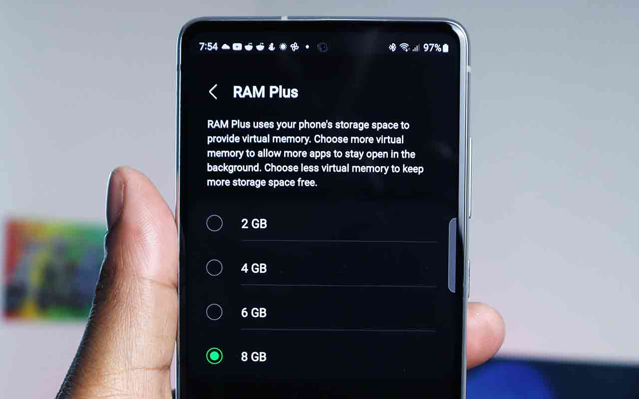 What's Samsung Ram Plus and how to enable it?